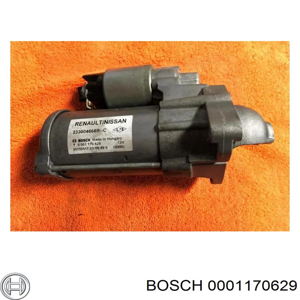 Стартер Bosch 0001170629 ціна, від 42.23 USD