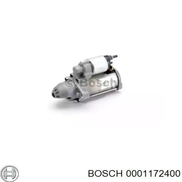 Стартер 0001172400 Bosch