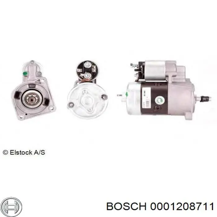 0001208711 Bosch стартер