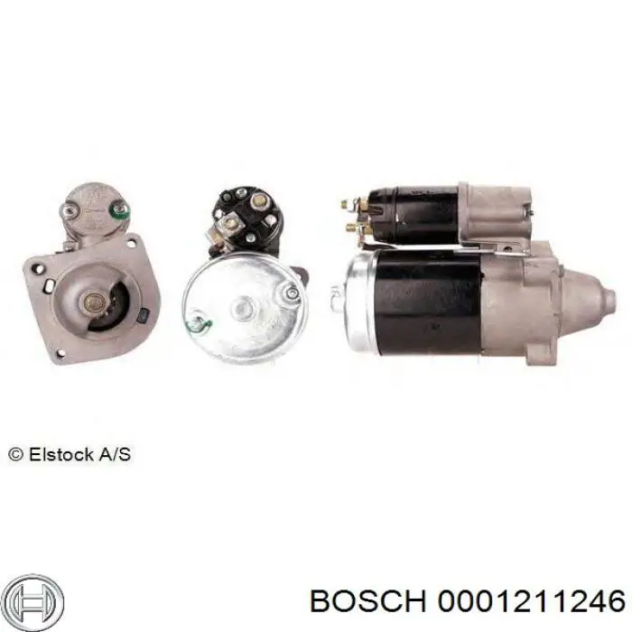 Купити 0001211246 Bosch Стартер