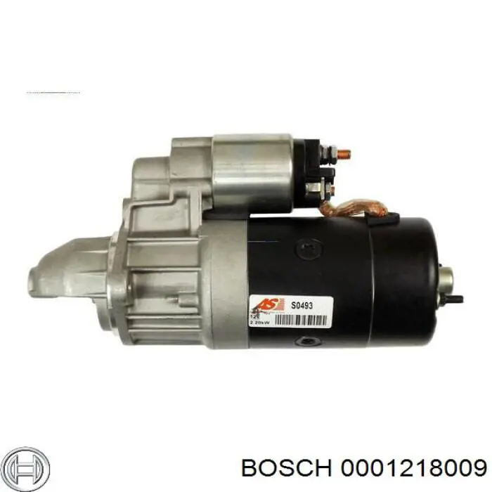 0001218009 Bosch стартер