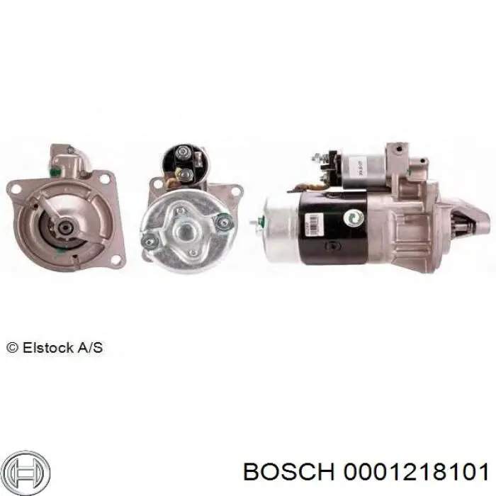 0001218101 Bosch стартер