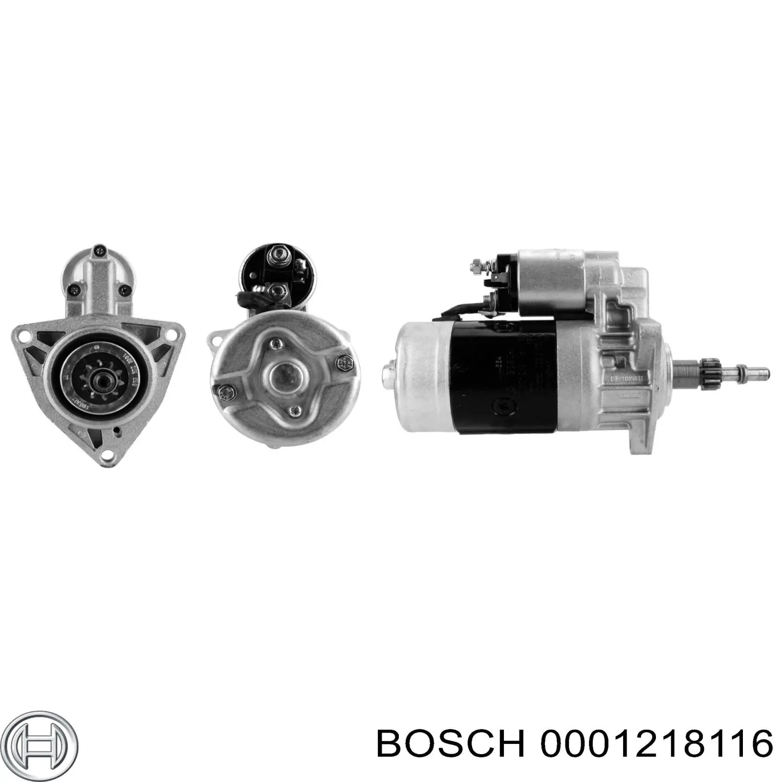 Стартер автомобільний Bosch 0001218116