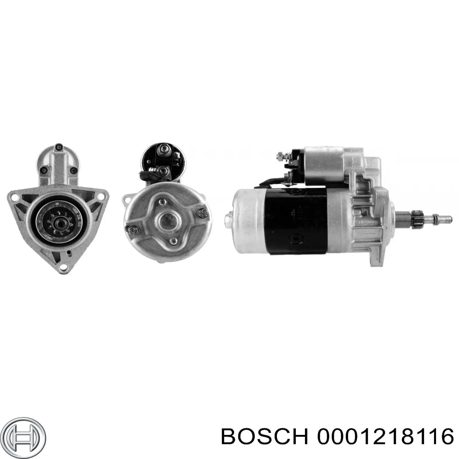 0001218116 Bosch Стартер двигуна