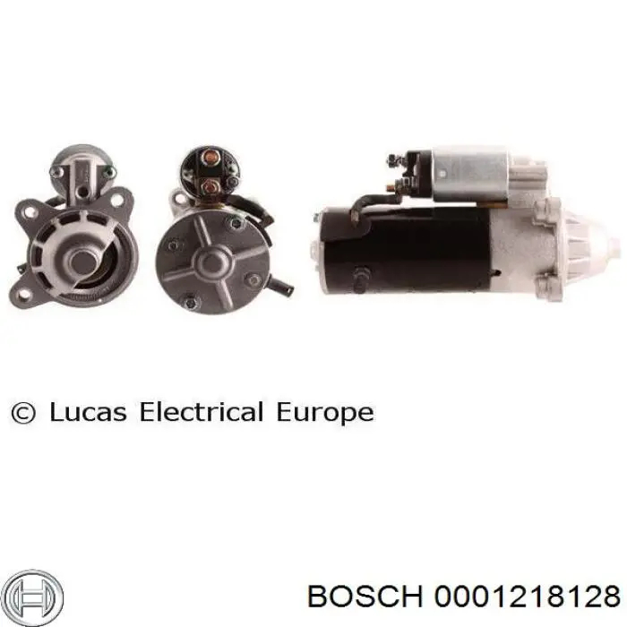 Стартер Bosch 0001218128 ціна, від 71.93 USD
