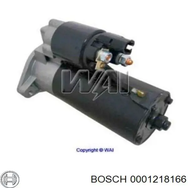 Стартер Bosch 0001218166 ціна, від 113.57 USD