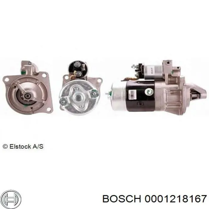 0001218167 Bosch Стартер