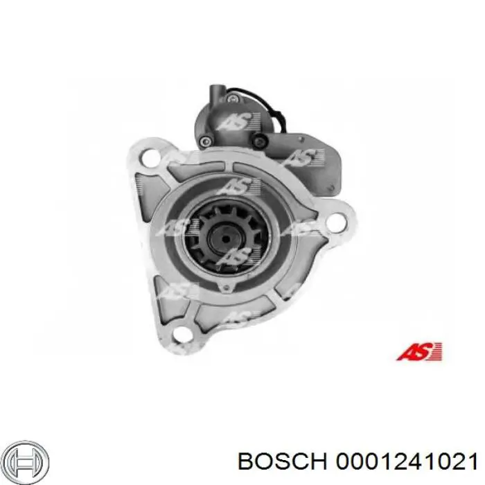 Купити 0001241021 Bosch Стартер