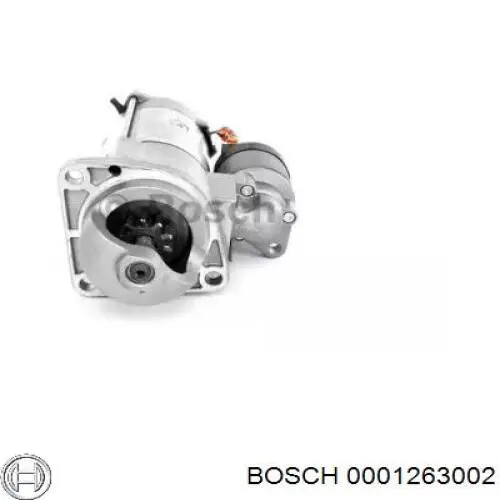 Стартер автомобільний Bosch 0001263002