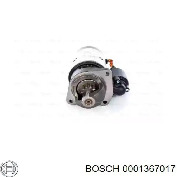 Стартер автомобільний Bosch 0001367017