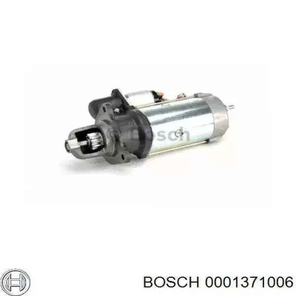 Стартер автомобільний Bosch 0001371006