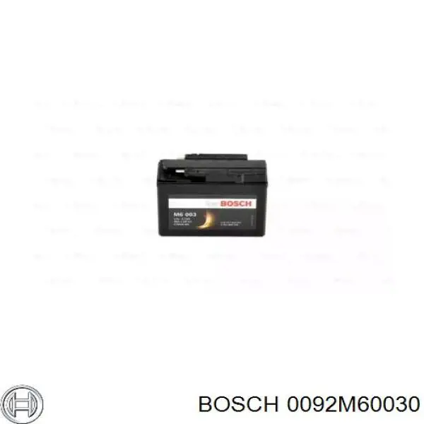 0092M60030 Bosch акумуляторна батарея, акб