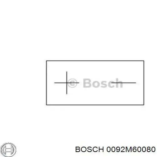 Купити 0092M60080 Bosch Автомобільна батарея