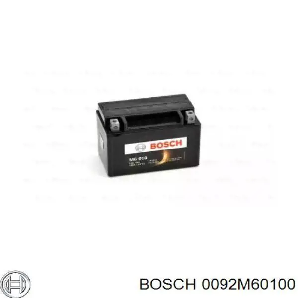 0092M60100 Bosch акумуляторна батарея, акб
