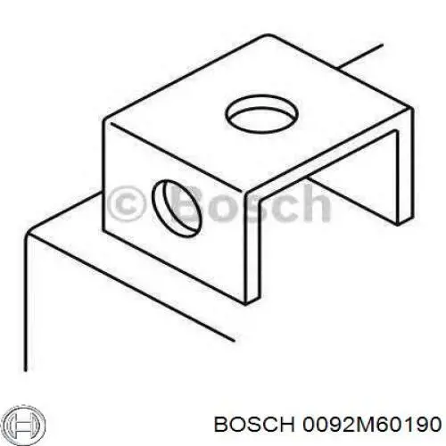 Акумуляторна батарея, АКБ 0092M60190 Bosch