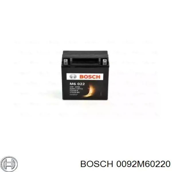Купити Акумулятор Bosch 14 А/г (0092M60220)