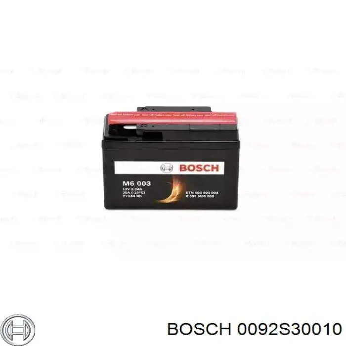 Купити 0092S30010 Bosch Автомобільна батарея