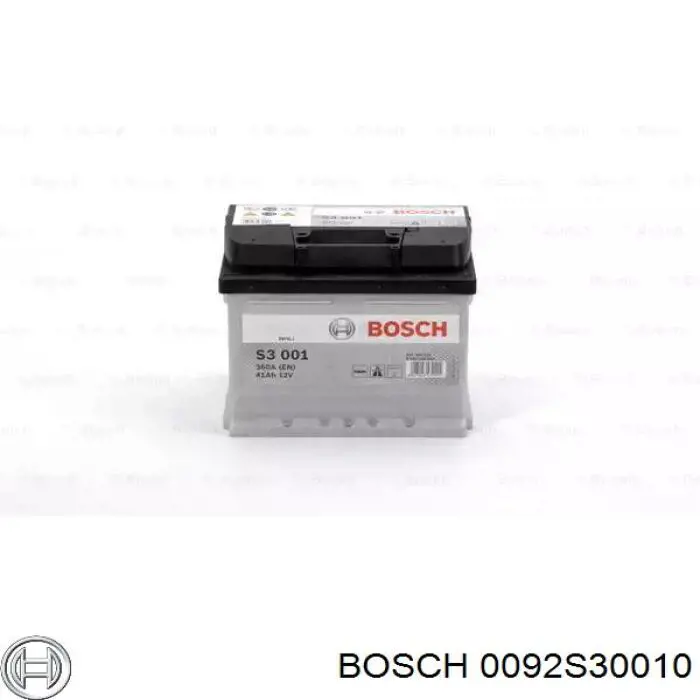 0092S30010 Bosch акумуляторна батарея, акб