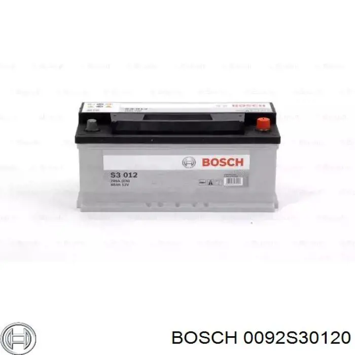 0092S30120 Bosch акумуляторна батарея, акб
