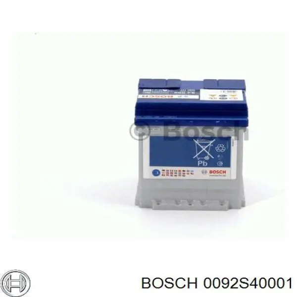 0092S40001 Bosch акумуляторна батарея, акб