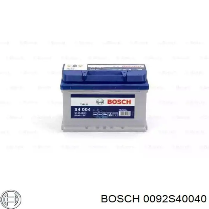0092S40040 Bosch акумуляторна батарея, акб