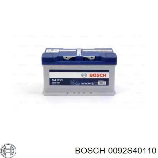0092S40110 Bosch акумуляторна батарея, акб