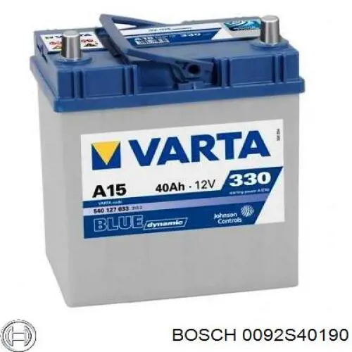 0092S40190 Bosch акумуляторна батарея, акб