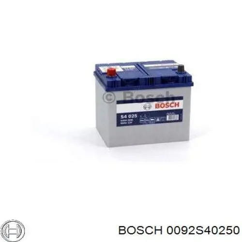 0092S40250 Bosch акумуляторна батарея, акб
