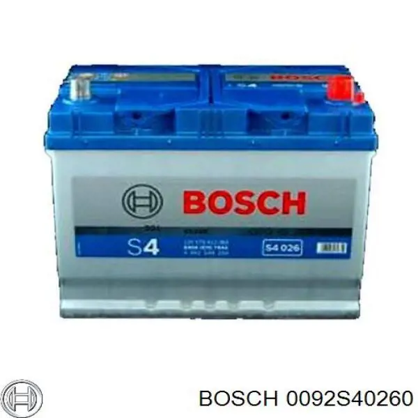 0092S40260 Bosch акумуляторна батарея, акб