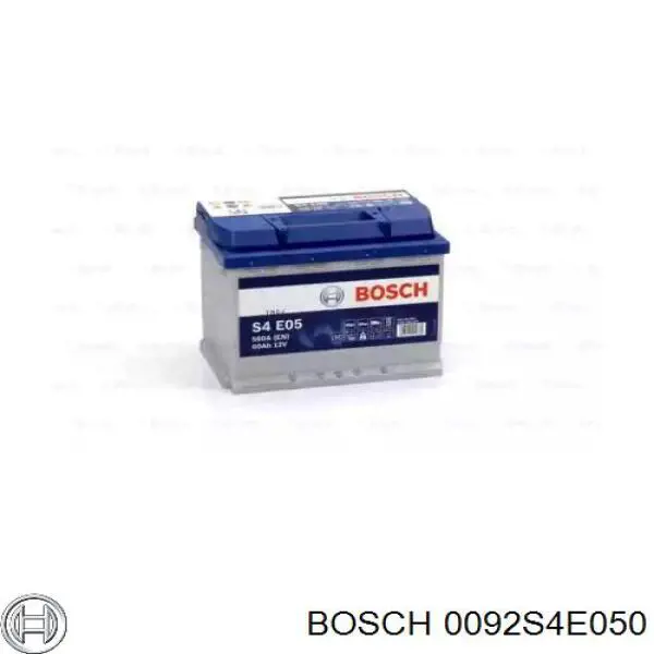 0092S4E050 Bosch акумуляторна батарея, акб