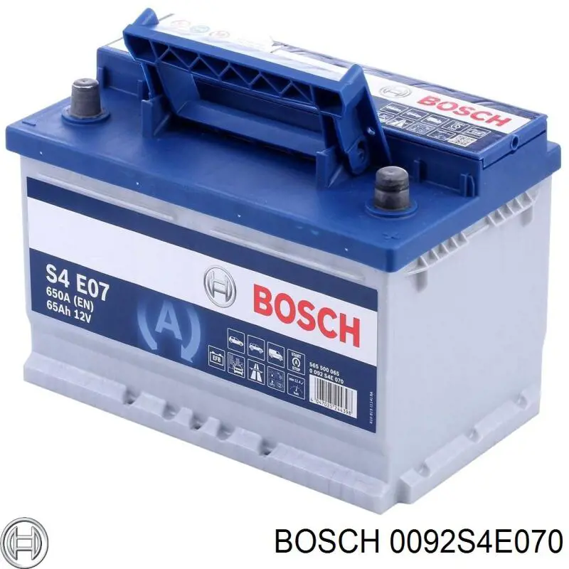 0092S4E070 Bosch акумуляторна батарея, акб