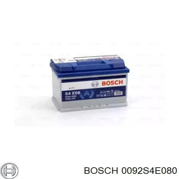 Батарея акумуляторна Bosch 0092S4E080 ціна, від 100.03 USD