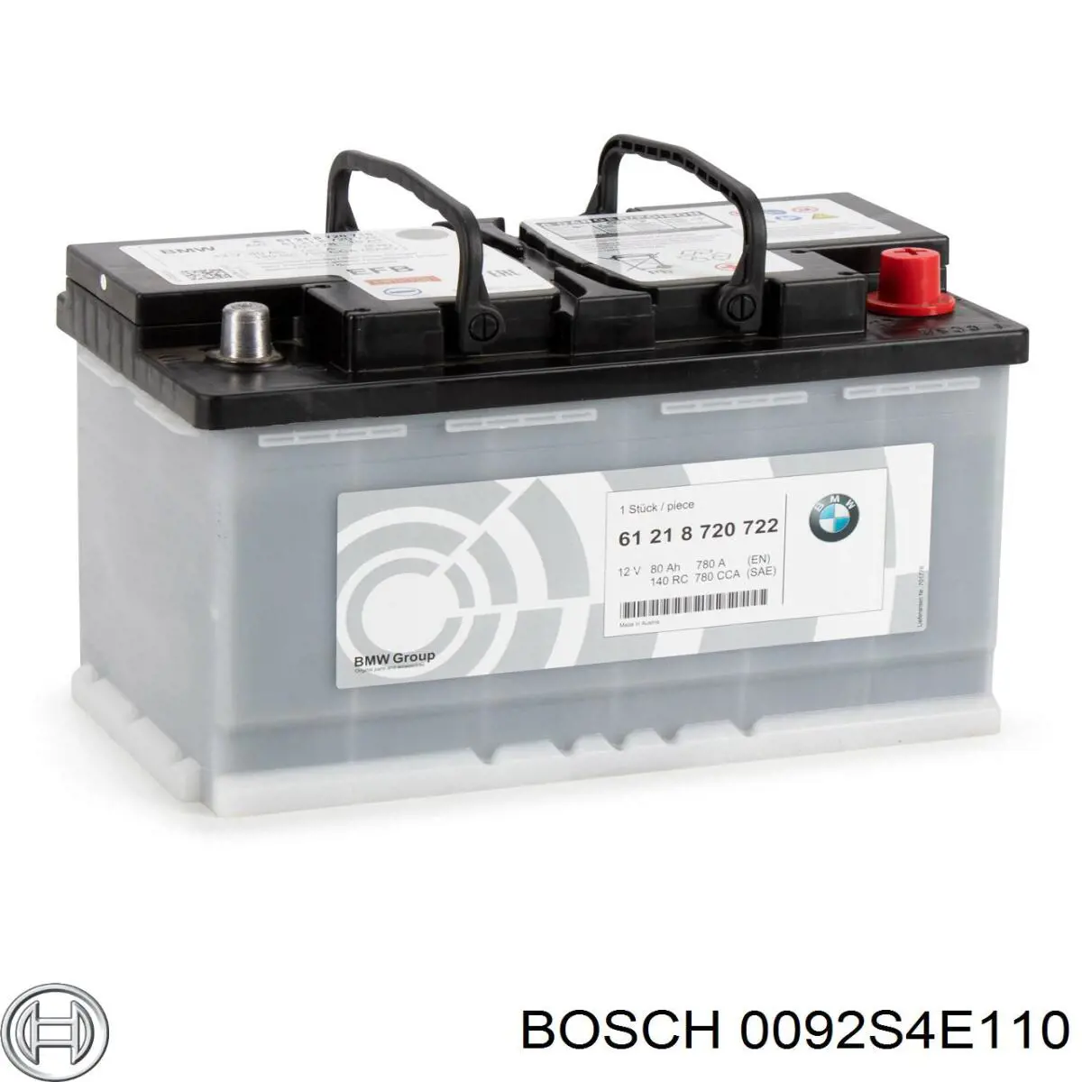 Батарея акумуляторна Bosch 0092S4E110 ціна, від 170.18 USD