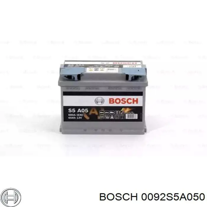 0092S5A050 Bosch акумуляторна батарея, акб