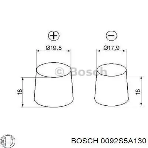 Купити 0092S5A130 Bosch Автомобільна батарея