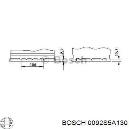 Акумуляторна батарея, АКБ 0092S5A130 Bosch