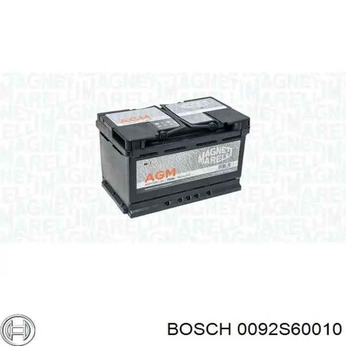 Купити Акумулятор Bosch 70 А/г (0092S60010)