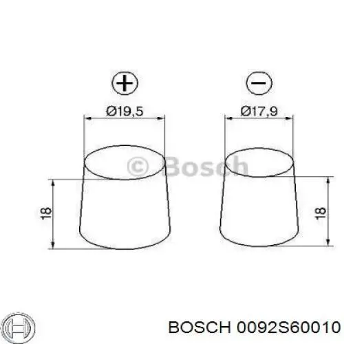 Купити Акумулятор Bosch 70 А/г (0092S60010)