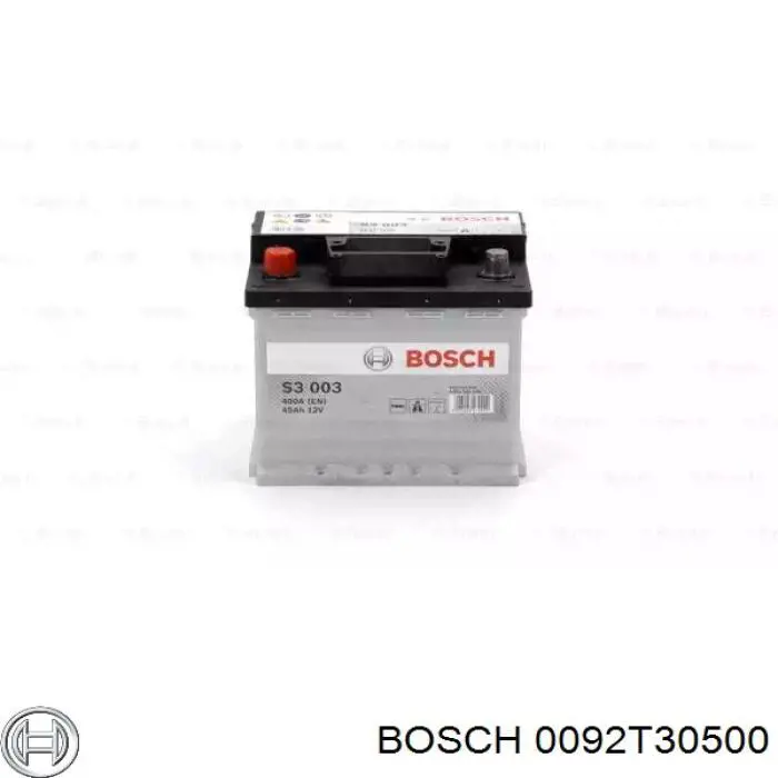 0092T30500 Bosch акумуляторна батарея, акб