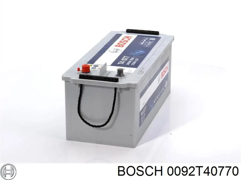 Батарея акумуляторна Bosch 0092T40770 ціна, від 274.39 USD