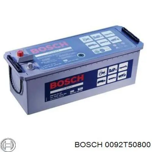 0092T50800 Bosch акумуляторна батарея, акб