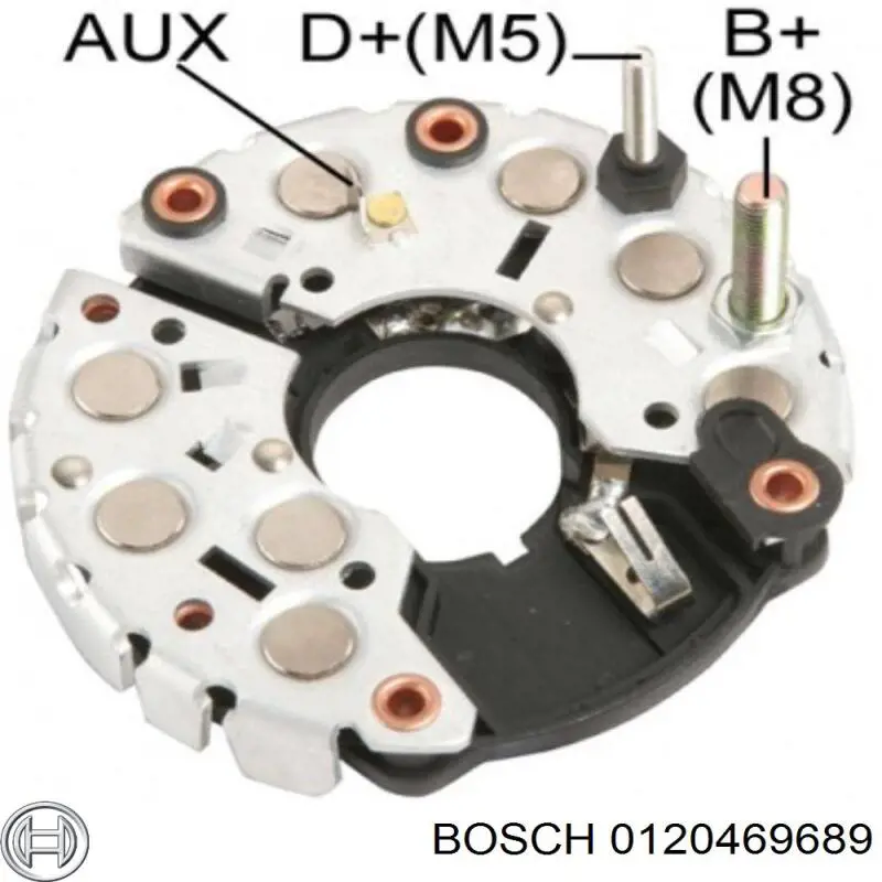 0120469689 Bosch генератор