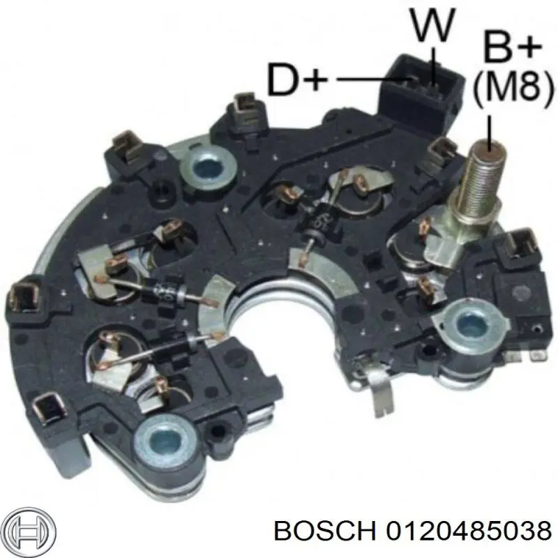 0120485038 Bosch Авто генератор