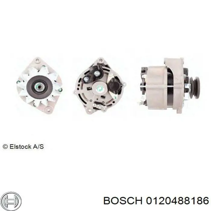 Генератор 0120488186 Bosch