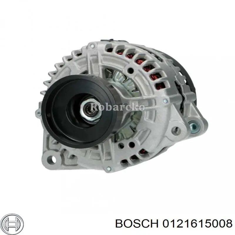 Генератор 0121615008 Bosch