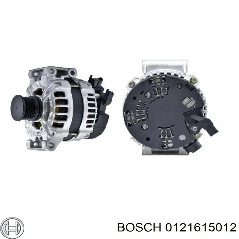 Генератор Bosch 0121615012 ціна, від 67.57 USD