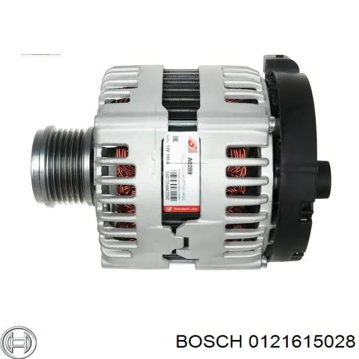 Генератор Bosch 0121615028 ціна, від 107.81 USD