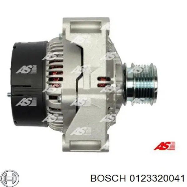 Генератор Bosch 0123320041 ціна, від 163.35 USD