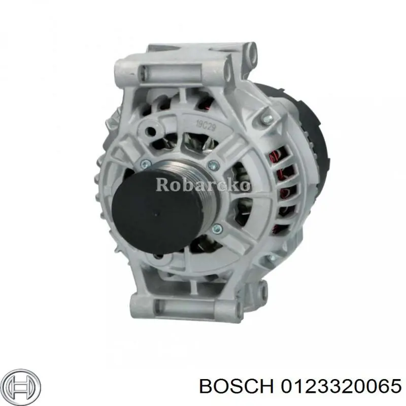 Генератор Bosch 0123320065 ціна, від 126.69 USD