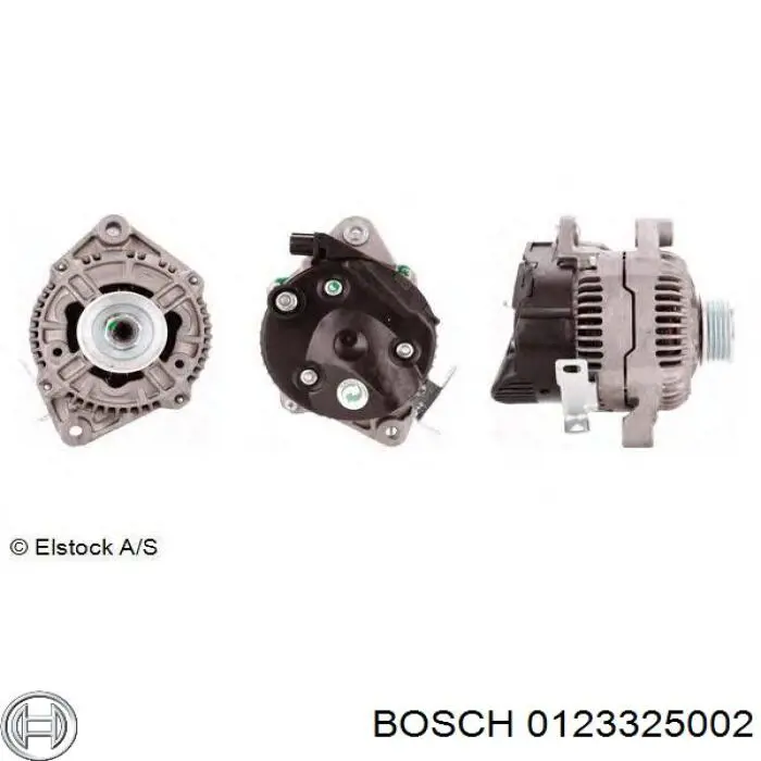 0123325002 Bosch генератор